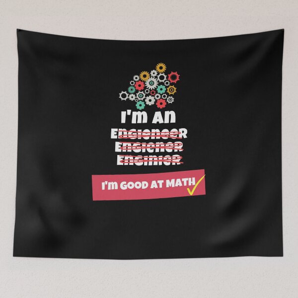 Item preview, I'm an Engineer but I'm Good at Math designed and sold by Arlooz Tees.