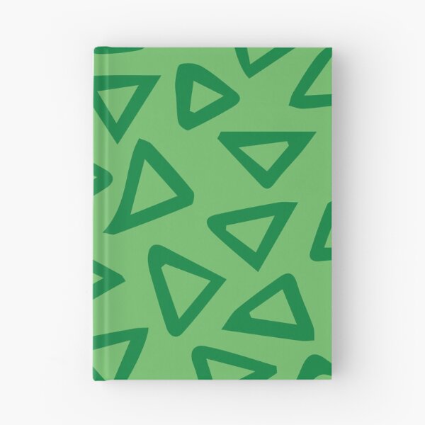 Aperçu de l'œuvre Motif géométrique vert, triangle créée et vendue par QuinnEmory.