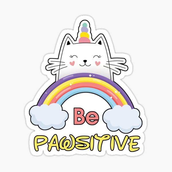 Vista previa del artículo con la obra «Paw Dog Stay Positive Pun Regalos para amantes de los perros Clásico», diseñado y vendido por Marstore.
