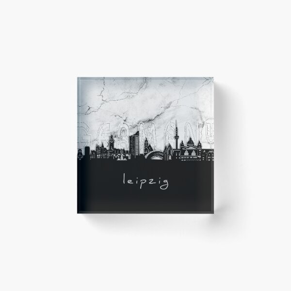 Item preview, leipzig skyline marble designed and sold by BekimART2.