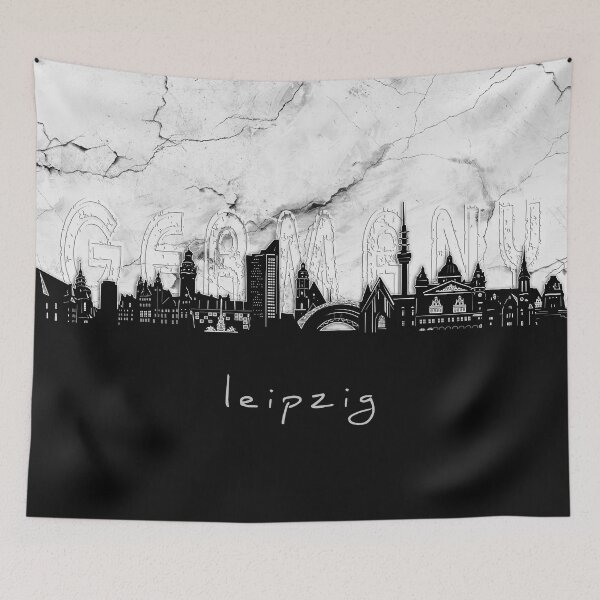 Item preview, leipzig skyline marble designed and sold by BekimART2.