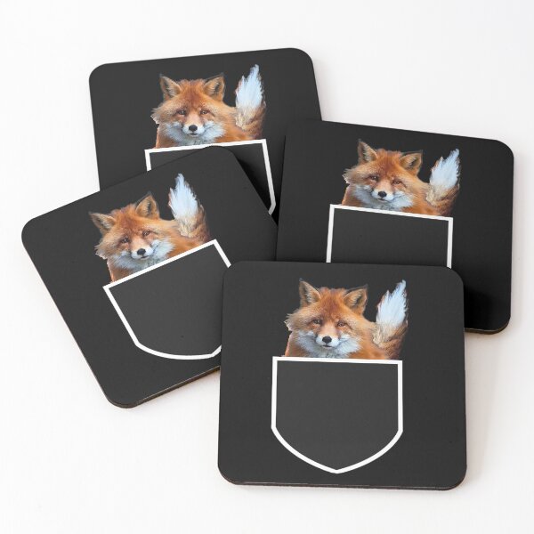 Item preview, RED FOX  And Fake Pocket designed and sold by BulganLumini.