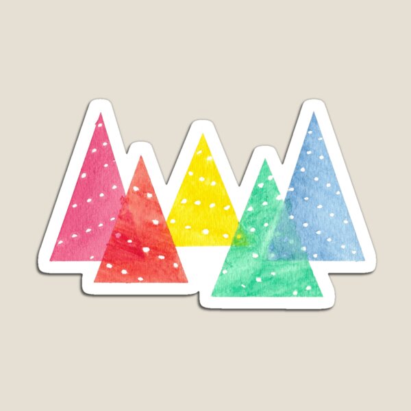 Item preview, rainbow xmas trees designed and sold by sloloris.