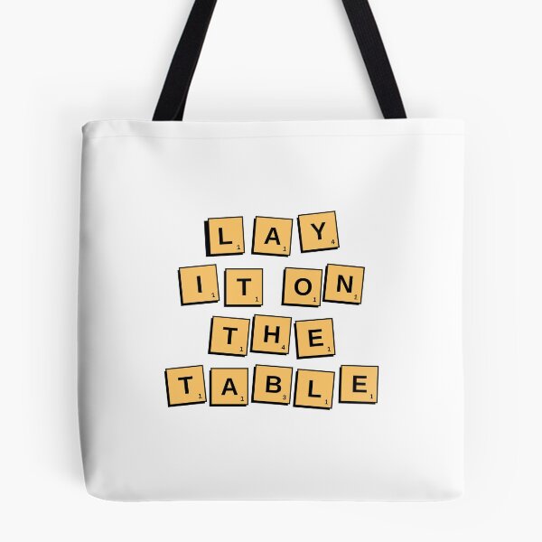 Item preview, LAY IT ON THE TABLE designed and sold by passiveink.