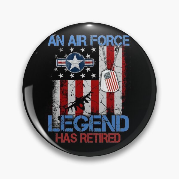 Item preview, AN AIR FORCE LEGEND HAS RETIRED American flag Veterans Day Gift T-Shirt Veterans Day 4th Of July Gift designed and sold by Jody49.