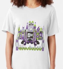 Is This Small World Actually Stretching? Slim Fit T-Shirt
