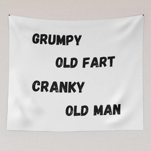 Item preview, Grouchy old man designed and sold by Roxdesigns.