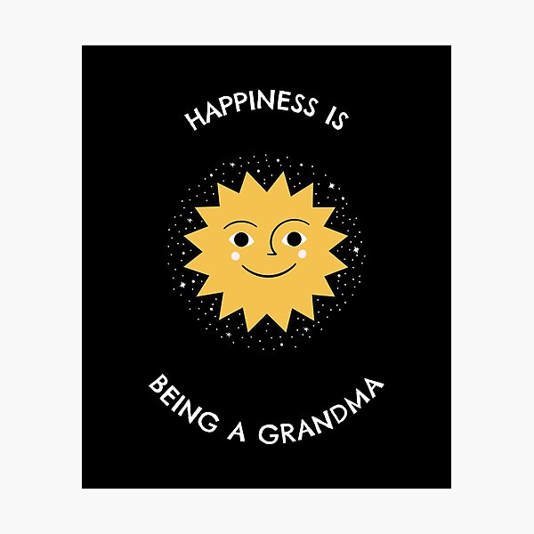 Item preview, Happiness Is Being A Grandma designed and sold by RiseandShineTee.