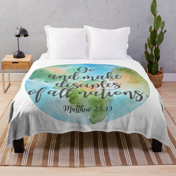 Item preview, Go and make disciples of all nations - Watercolor designed and sold by KarolinaPaz.