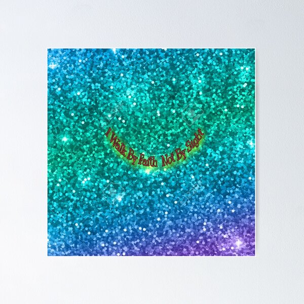Item preview, I walk by Faith Not By Sight designed and sold by Queen2640.