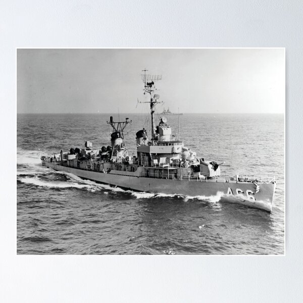 Item preview, USS WALLER (DDE-466) TIENDA DEL BARCO designed and sold by militarygifts.