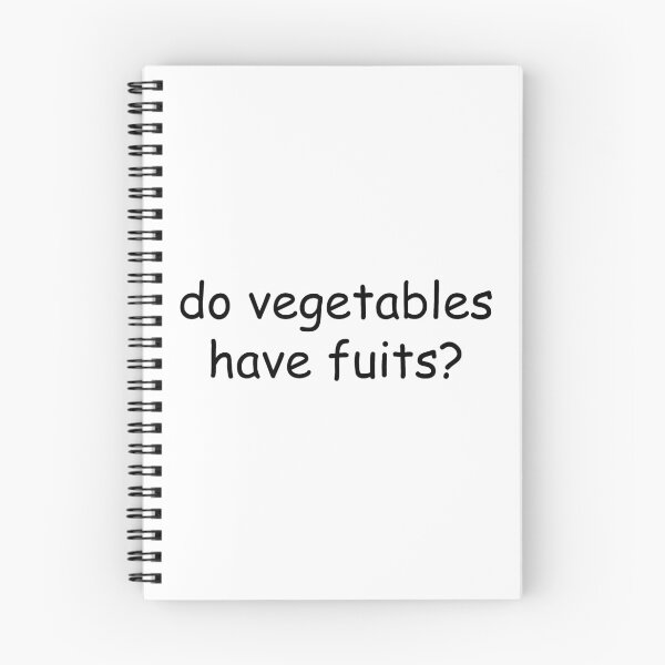 Item preview, Do vegetables have fruits? designed and sold by SortaFire.