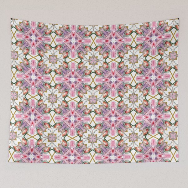 Item preview, Watercolor Floral Pattern Tile graphic  designed and sold by Openspace2020.