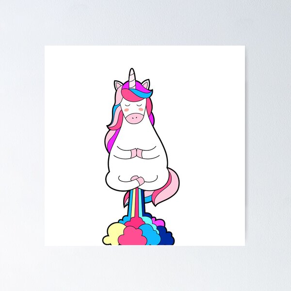Item preview, Unicorn Rainbow Art designed and sold by zanbo.