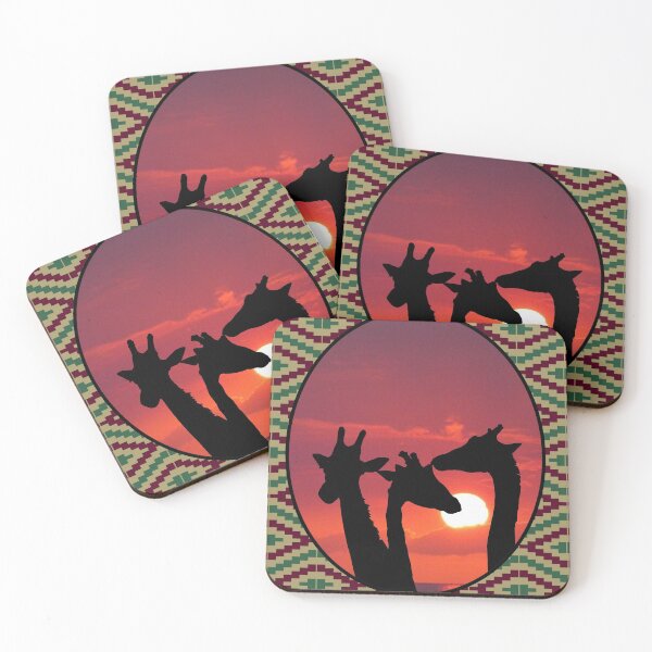 Item preview, Giraffe Sunset designed and sold by artimaeus.