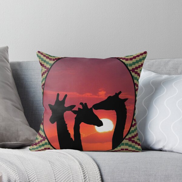 Item preview, Giraffe Sunset designed and sold by artimaeus.