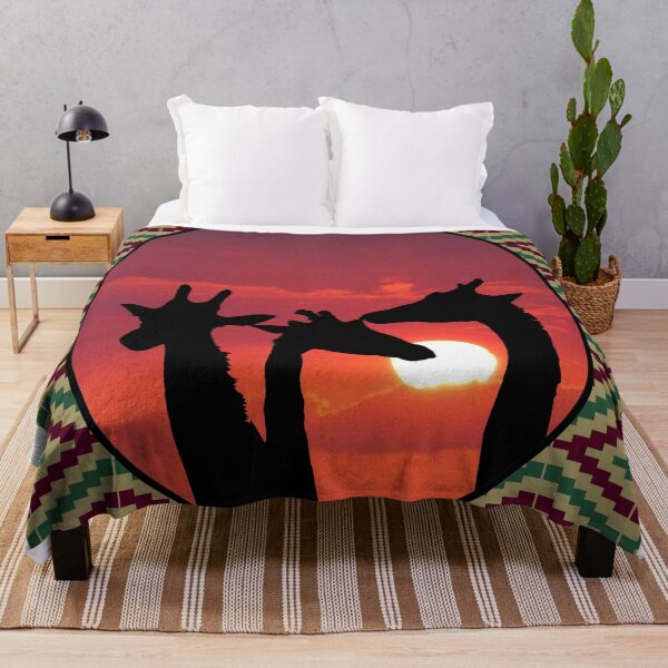 Item preview, Giraffe Sunset designed and sold by artimaeus.