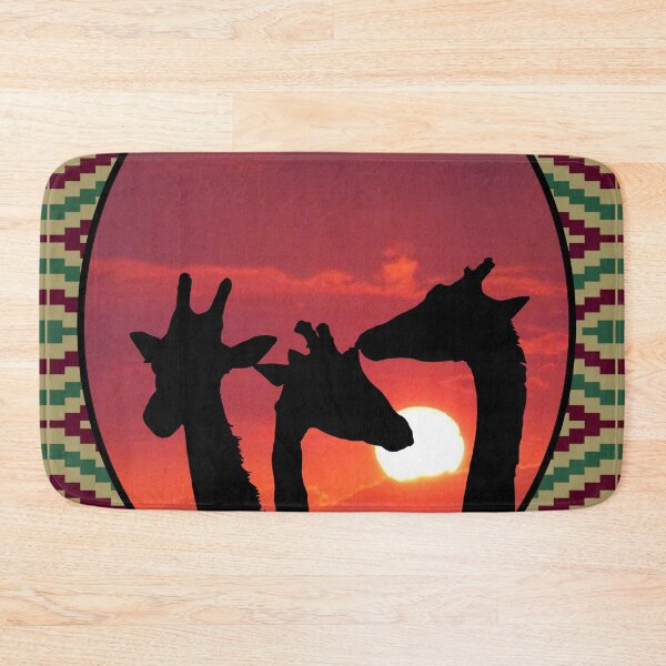 Item preview, Giraffe Sunset designed and sold by artimaeus.