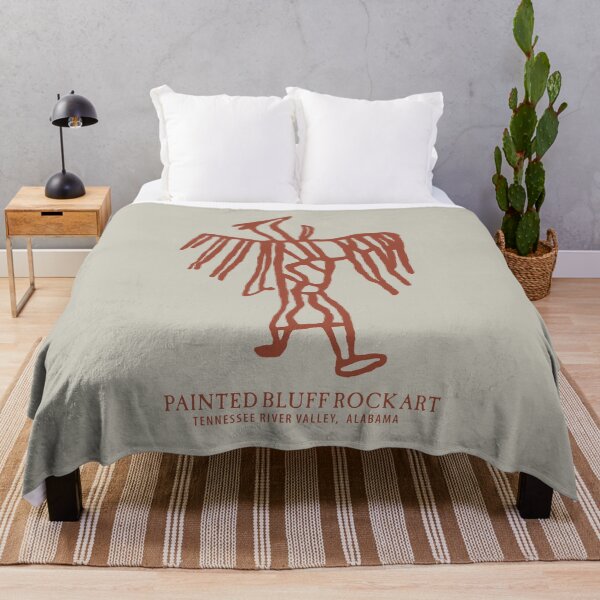 Item preview, Bird Man Hematite Pictograph - Painted Bluff, Alabama designed and sold by Duncan Bullock.