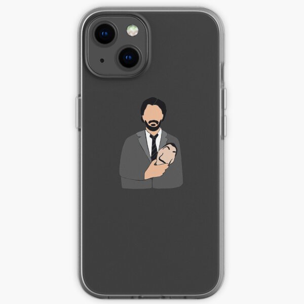 Professor Cut-Out (Geldraub) iPhone Flexible Hülle