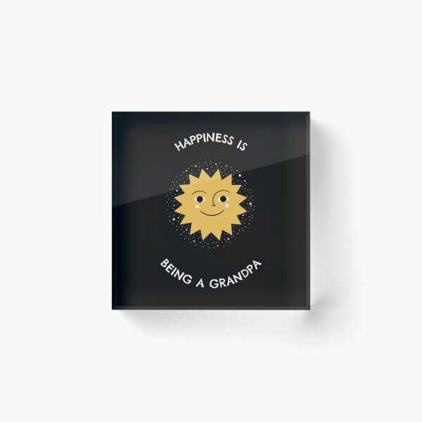 Item preview, Happiness Is Being A Grandpa designed and sold by RiseandShineTee.