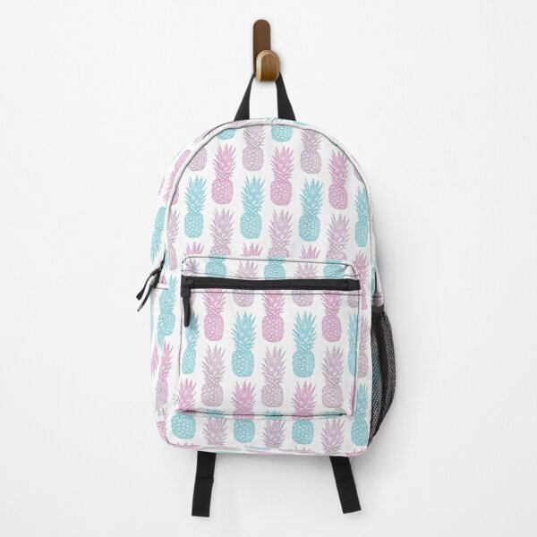 Item preview, Tropical Pineapples Pattern; Pastel, Pink, Turquoise, Fruit, Food designed and sold by KearonAlexandra.