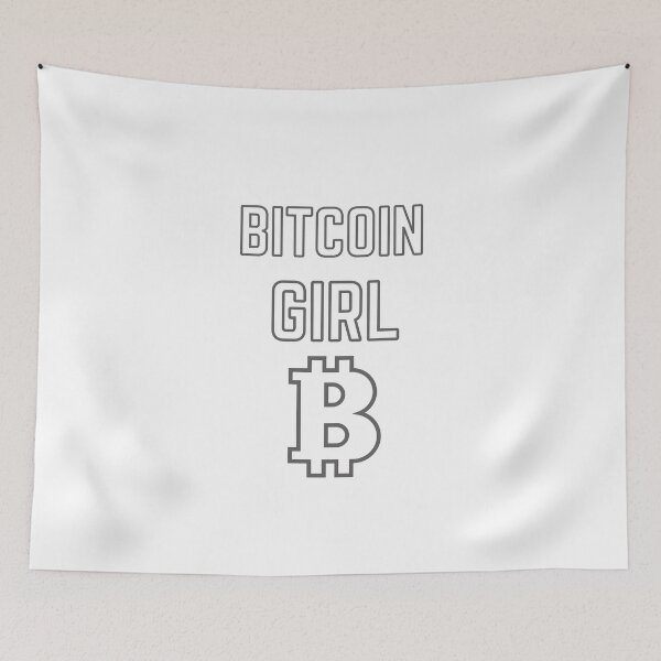 Item preview, Bitcoin girl designed and sold by Yasdey Rojas.