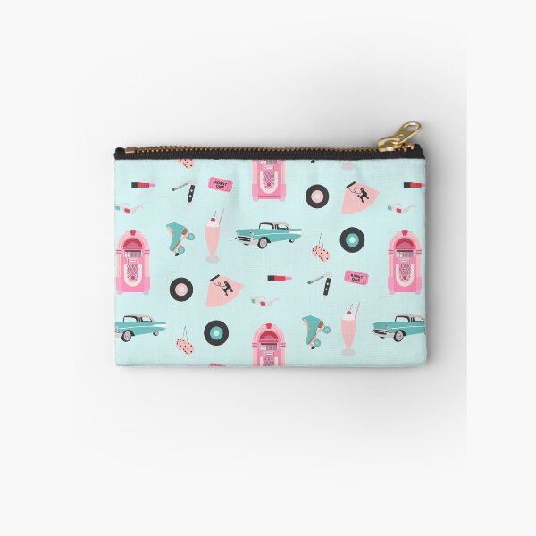 Item preview, Summer Lovin' (1950s aesthetic) in blue designed and sold by Alysha Newton.
