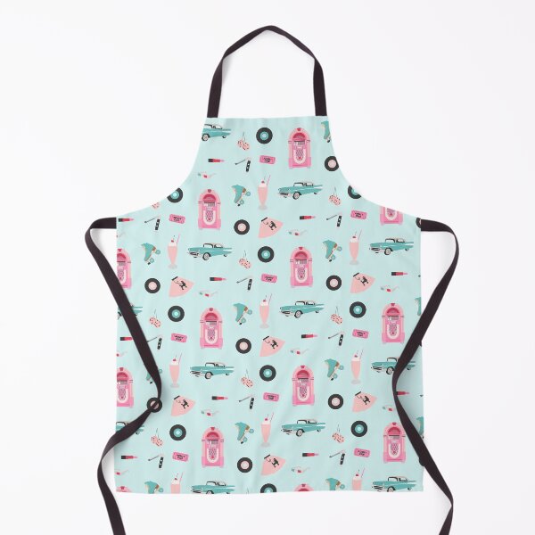 Item preview, Summer Lovin' (1950s aesthetic) in blue designed and sold by Alysha Newton.