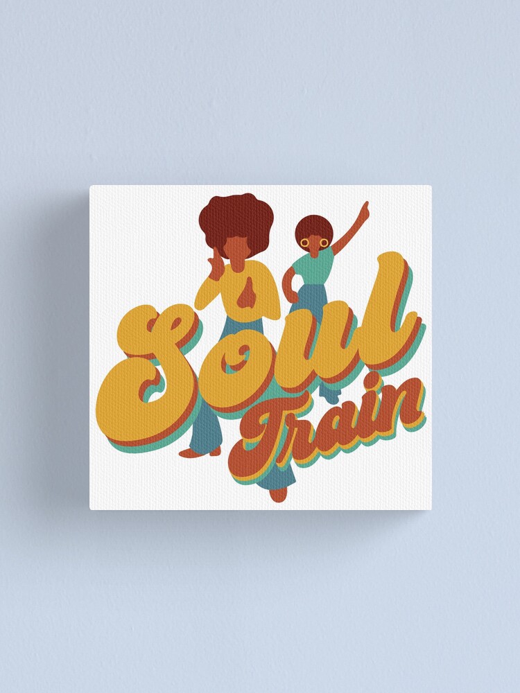 Soul Train 70s Style For Black Music Lovers Canvas Print For Sale By