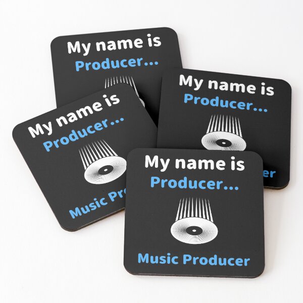 Artikelvorschau, Mein Name ist Produzent ... Musikproduzent, Beatmaker entworfen und verkauft von ilovetshirts87.