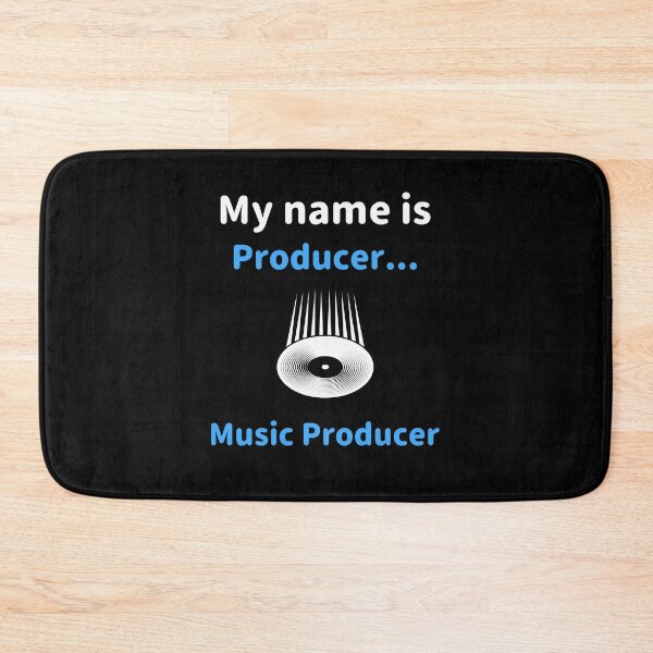 Artikelvorschau, Mein Name ist Produzent ... Musikproduzent, Beatmaker entworfen und verkauft von ilovetshirts87.