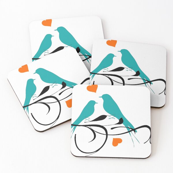 Item preview, lovely birds art with heart ,romantics designed and sold by medox90.