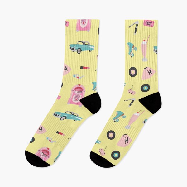 Item preview, Summer Lovin' (1950s aesthetic) in yellow designed and sold by Alysha Newton.