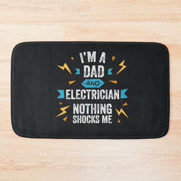 Item preview, I'm A Dad And Electrician Nothing Shocks Me Funny Gag Gift Apprentice Journeyman Tradesmen designed and sold by gkao.