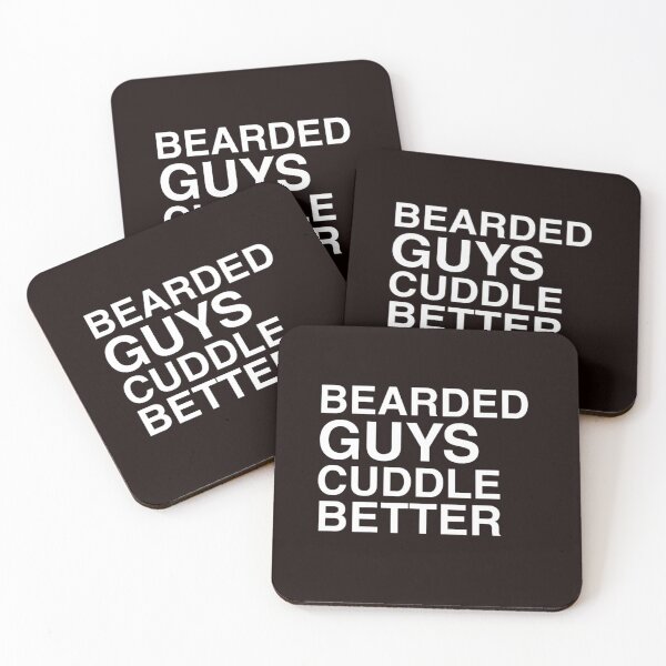 Item preview, Bearded Guys Cuddle Better designed and sold by medbouk1.