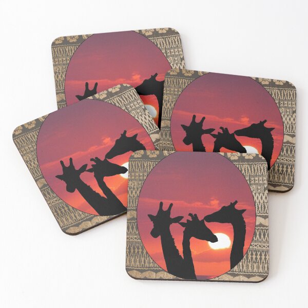 Item preview, Giraffe Sunset designed and sold by artimaeus.