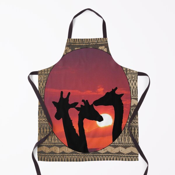 Item preview, Giraffe Sunset designed and sold by artimaeus.