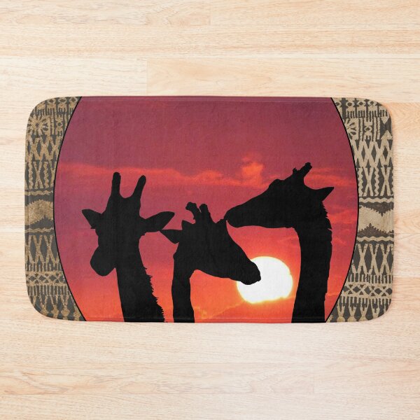 Item preview, Giraffe Sunset designed and sold by artimaeus.