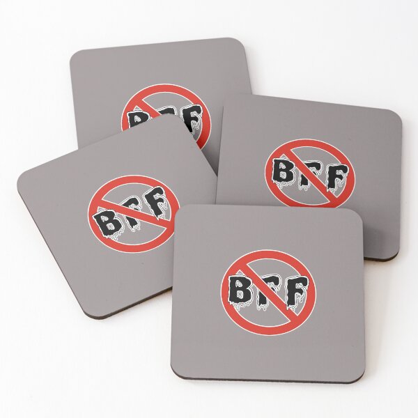 Item preview, No BFF Best Friends Forever Anti Friends designed and sold by comcamworld.