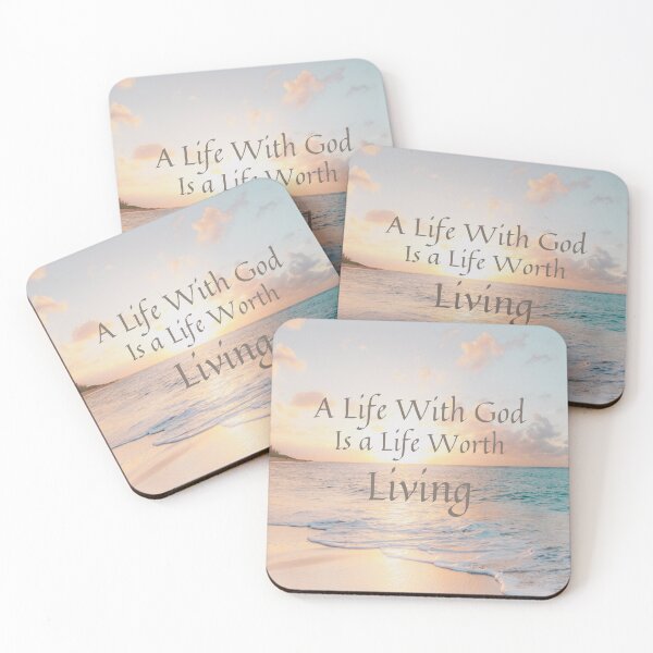 Item preview, A Life With God is a Life Worth Living designed and sold by dkgivens.