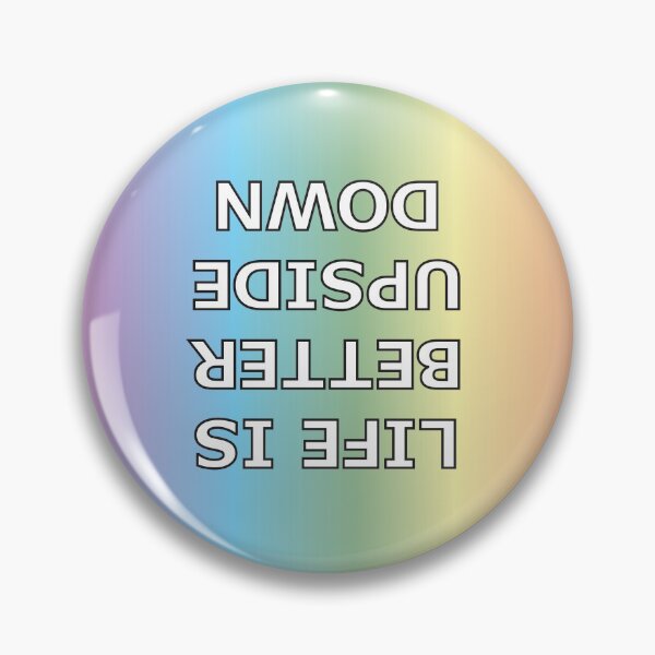 Item preview, Life Is Better Upside Down Rainbow designed and sold by Liv Mor.