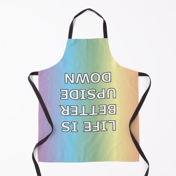 Item preview, Life Is Better Upside Down Rainbow designed and sold by Liv Mor.