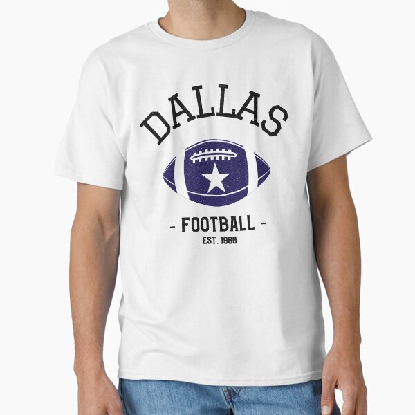 Item preview, Vintage Dallas Football Sports Team Gift T-Shirt designed and sold by FP-POD.