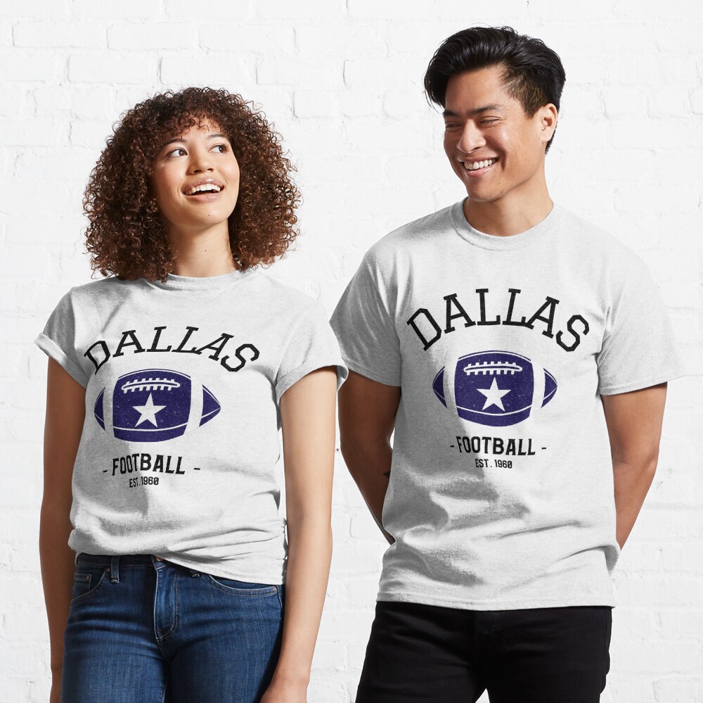 Shirtzi Dallas Football T-Shirt \ Sweatshirt, Vintage Style Dallas Football Shirt, Cowboy Sweatshirt, Dallas Shirt, Football Shirt, Dallas Fans