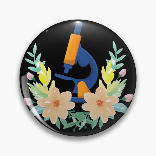 Item preview, WATERCOLOR FLOWER FLORAL MICROSCOPE SCIENCE designed and sold by Hippiesole.