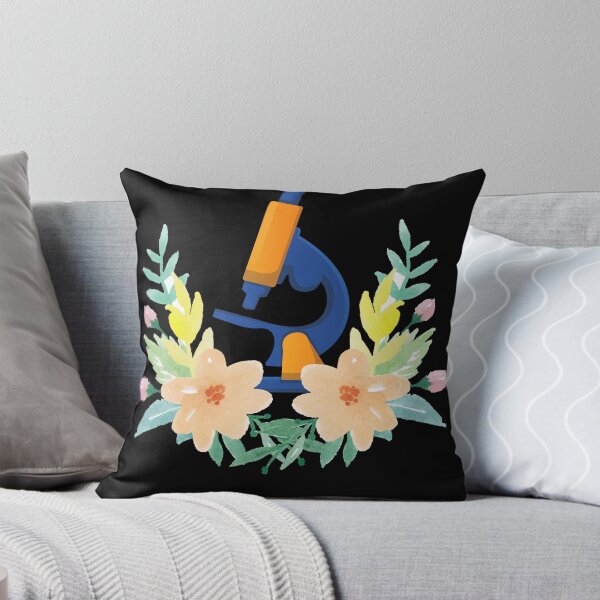 Item preview, WATERCOLOR FLOWER FLORAL MICROSCOPE SCIENCE designed and sold by Hippiesole.