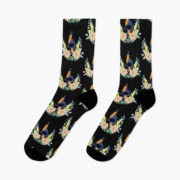Item preview, WATERCOLOR FLOWER FLORAL MICROSCOPE SCIENCE designed and sold by Hippiesole.