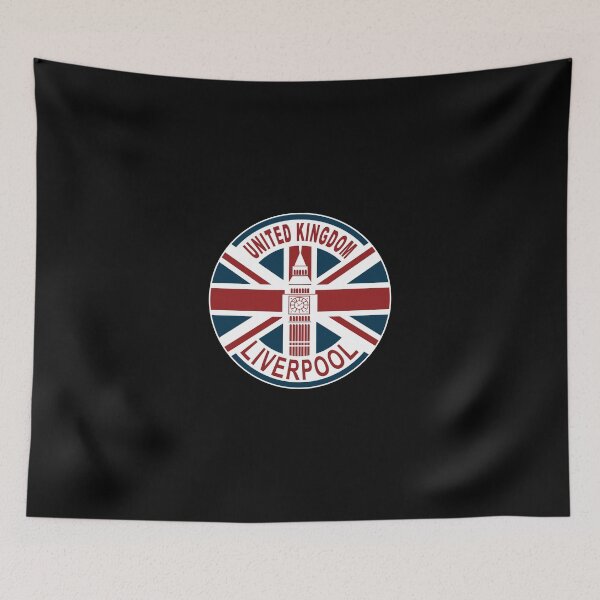 Item preview, Liverpool United Kingdom UK Union Jack British Flag designed and sold by TeeHome.