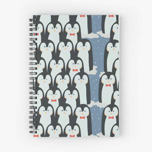 Artikelvorschau, Schwarzweiss-Pinguin-Muster entworfen und verkauft von Natasha Greene.